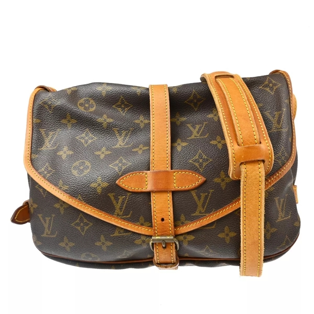 LOUIS VUITTON SAUMUR 30 MESSENGER SHOULDERBAG MONOGRAM M42256